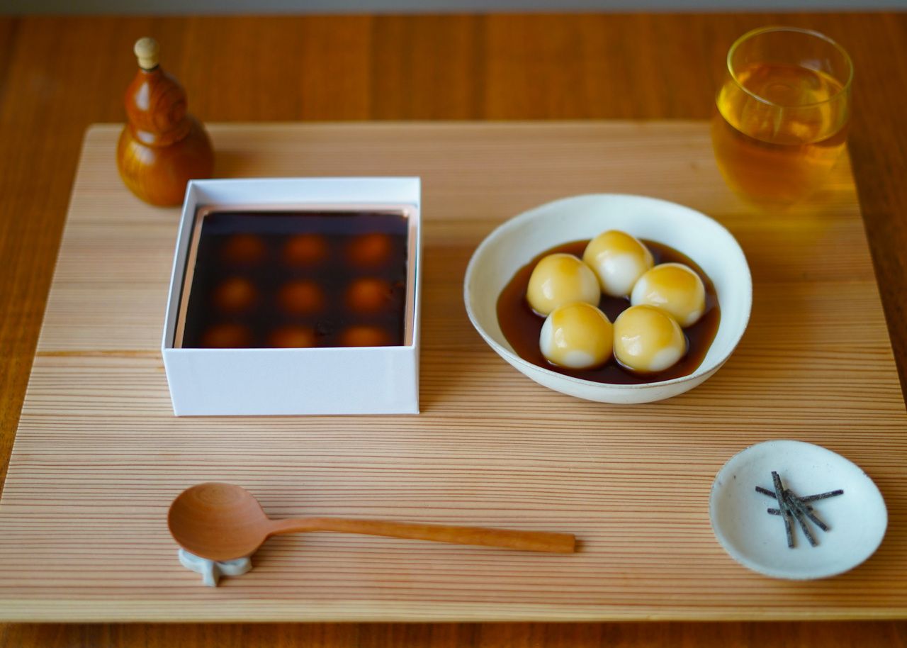 白玉手箱　みたらし