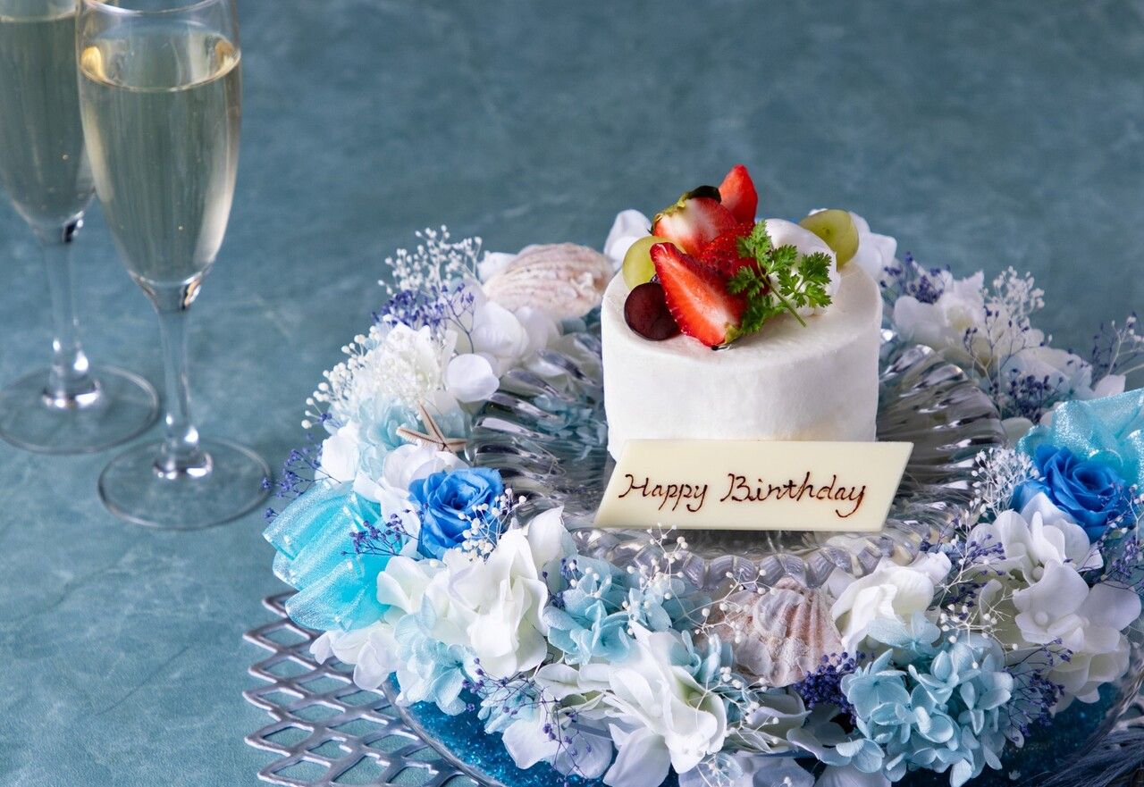 ケーキ付き｜【KA】『プレミアム記念日コース』特別な日に豪華食材で　全14品