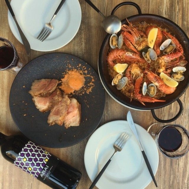 魚介のパエリアコース【大皿】飲み放題付き