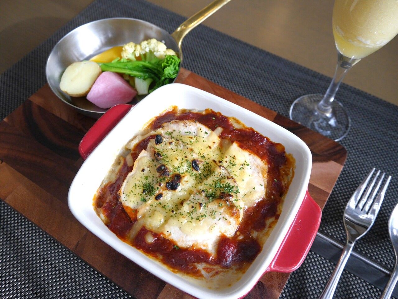 Lasagna Lunch Set