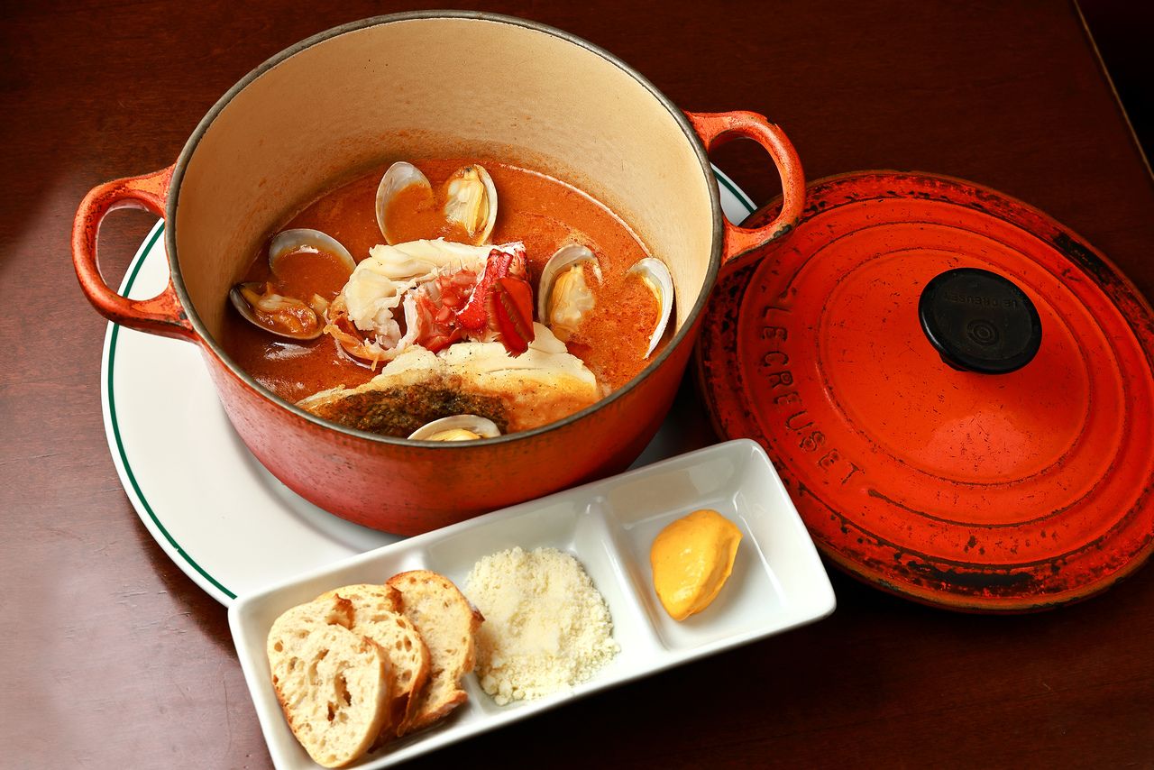 【ディナー】4580円(税別)  プリフィックスコース　