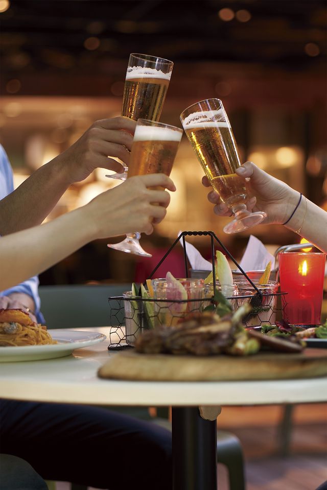 【1階席 ディナー】予約限定 いちょう並木のフリードリンクプランB(11/1〜12/7・12/24~12/25は休止)　