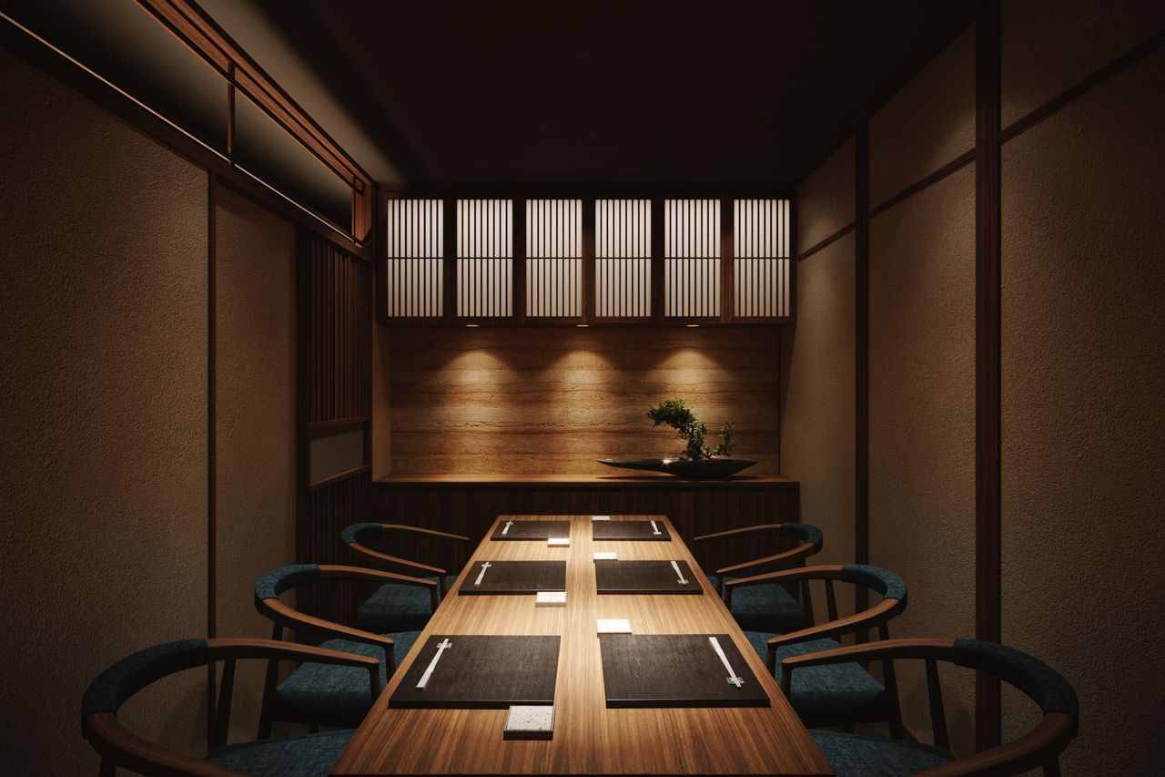 Dinner — Course Menu (Private Room)