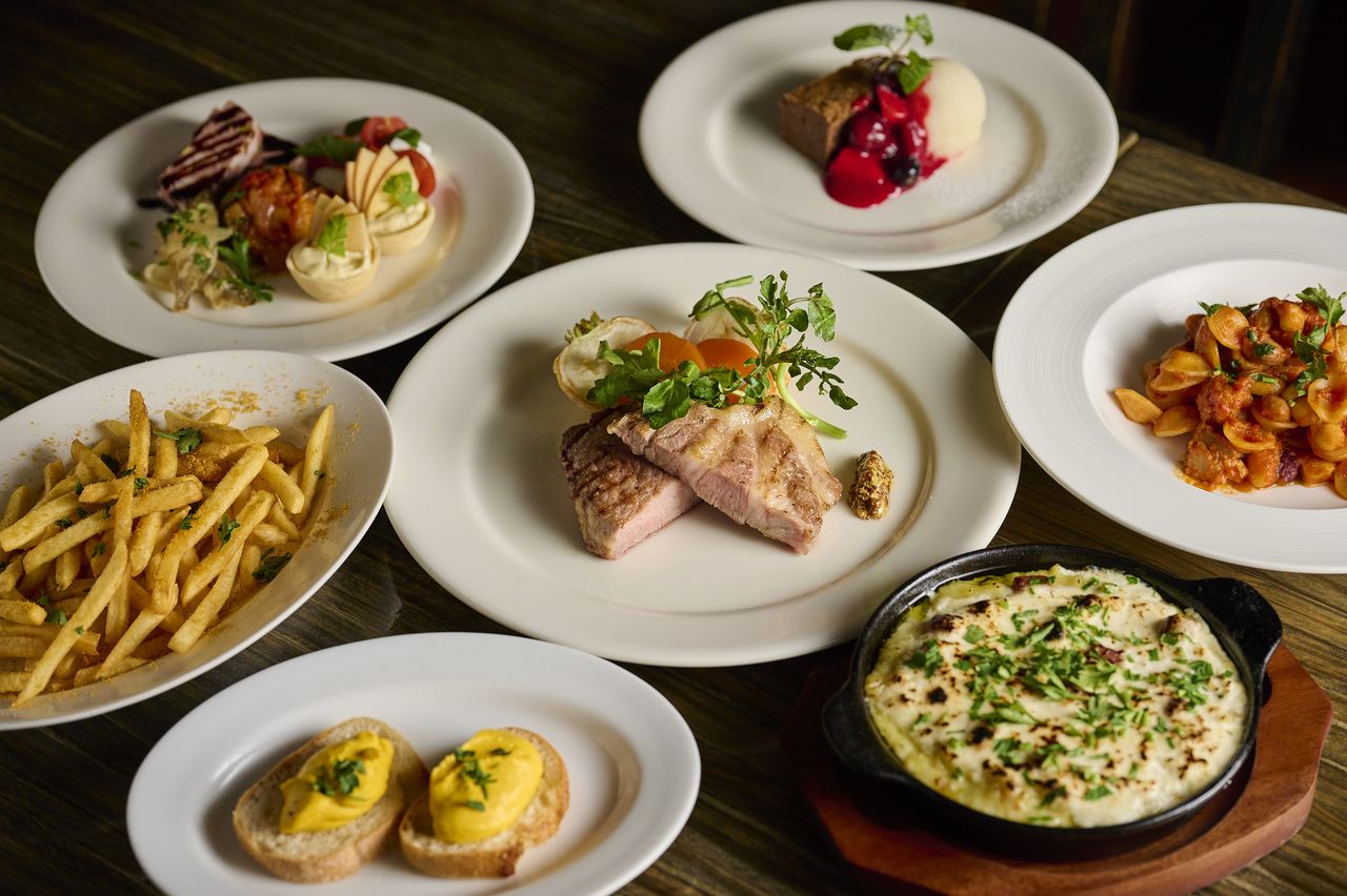 ☆新年会、各種宴会におすすめ★■grigioコース■季節の前菜やパスタ、茶美豚肩ロースのメインなど充実の全7品