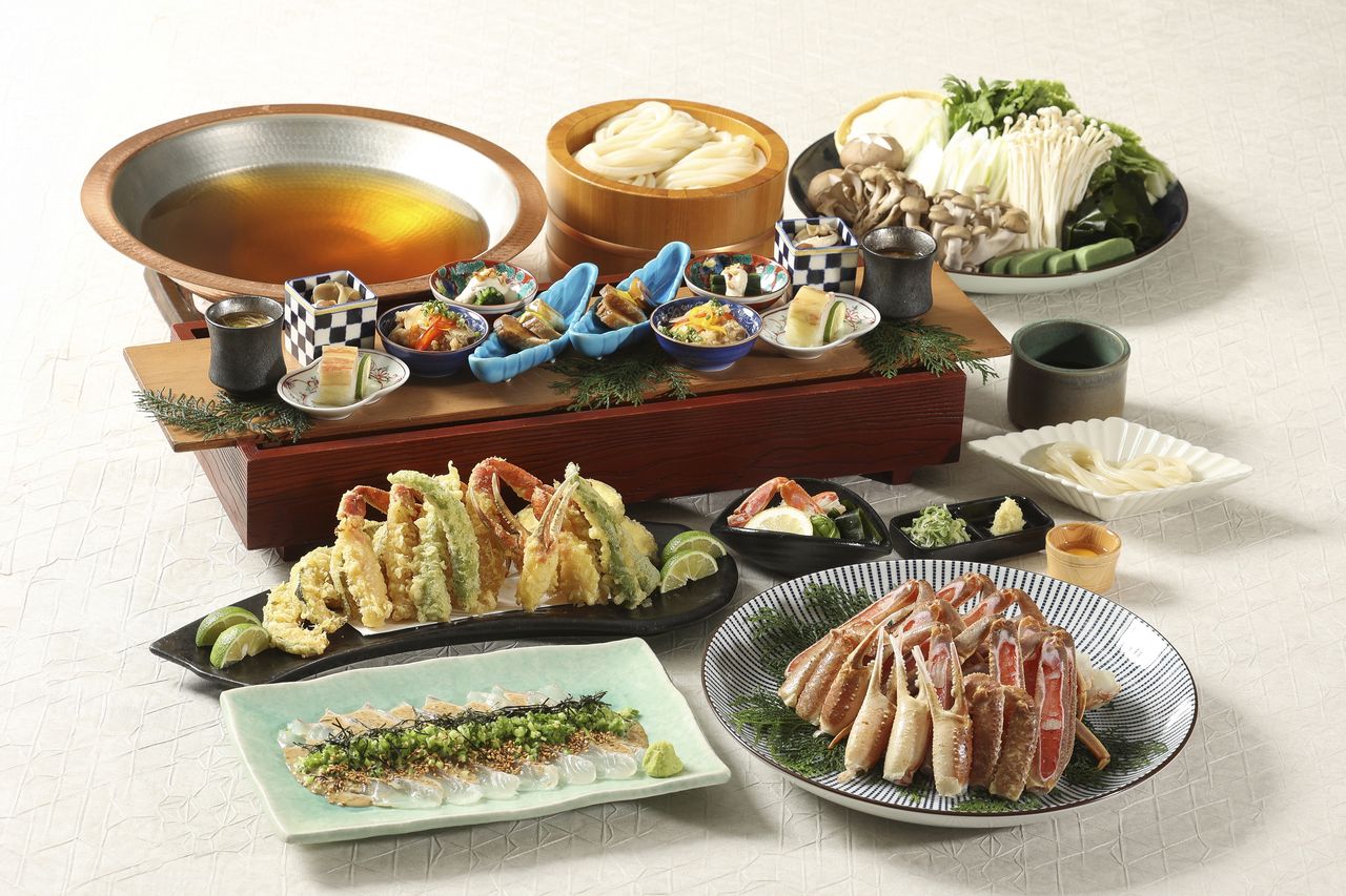 ＜蟹すき鍋＞8,000円