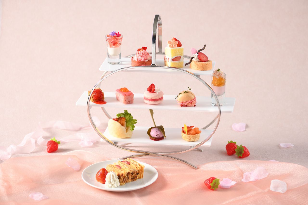 【1/10~4/30】春花の苺アフタヌーンティー