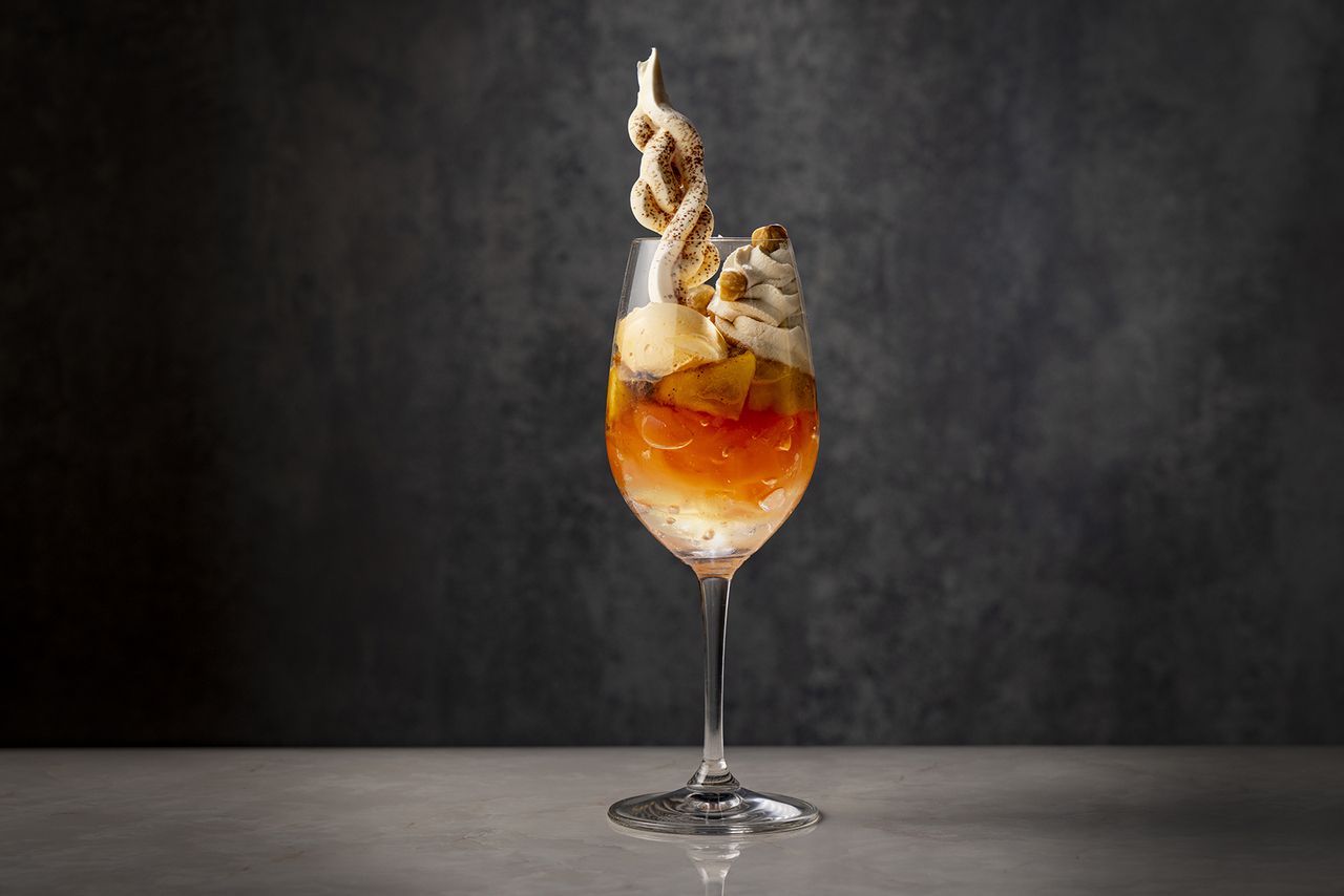 【Parfait "The emperor"】 A stylish parfait available only at the bar