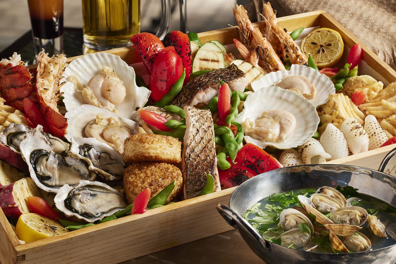 【シーフードBBQ&ビアガーデン】 ライトプラン