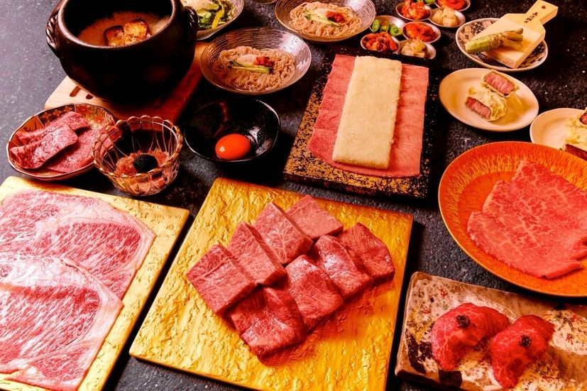 【사치 오마카세 코스】명물 접어 파 파탄 소금, 특선 사로인, 오마카세 아카미, 트뤼플과 포아그라의 냄비 밥 등 폰가의 맛을 만끽할 수 있는 코스 【전 11품】