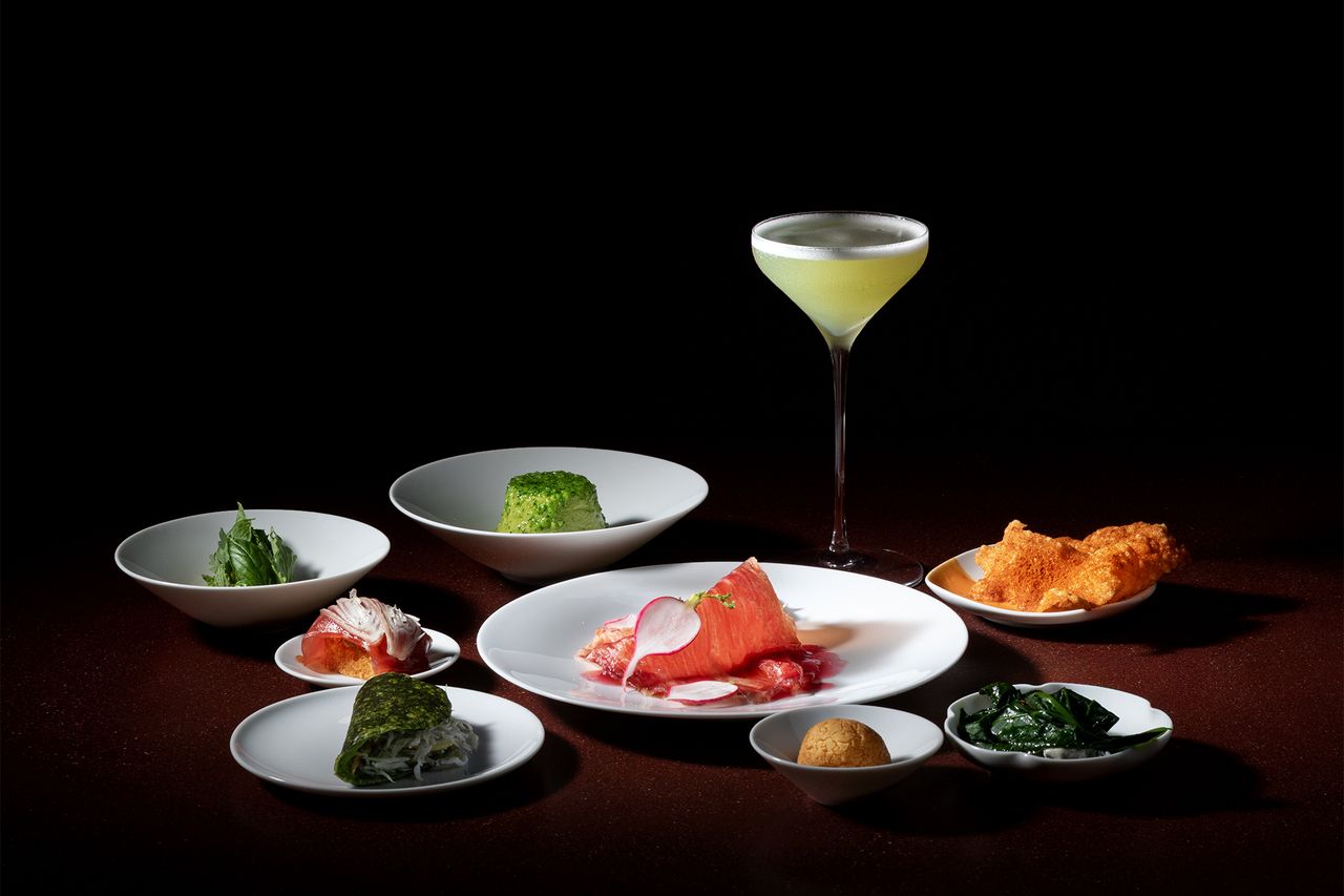 Evening Afternoon Tea with 9 Snacks and 4 Mocktails