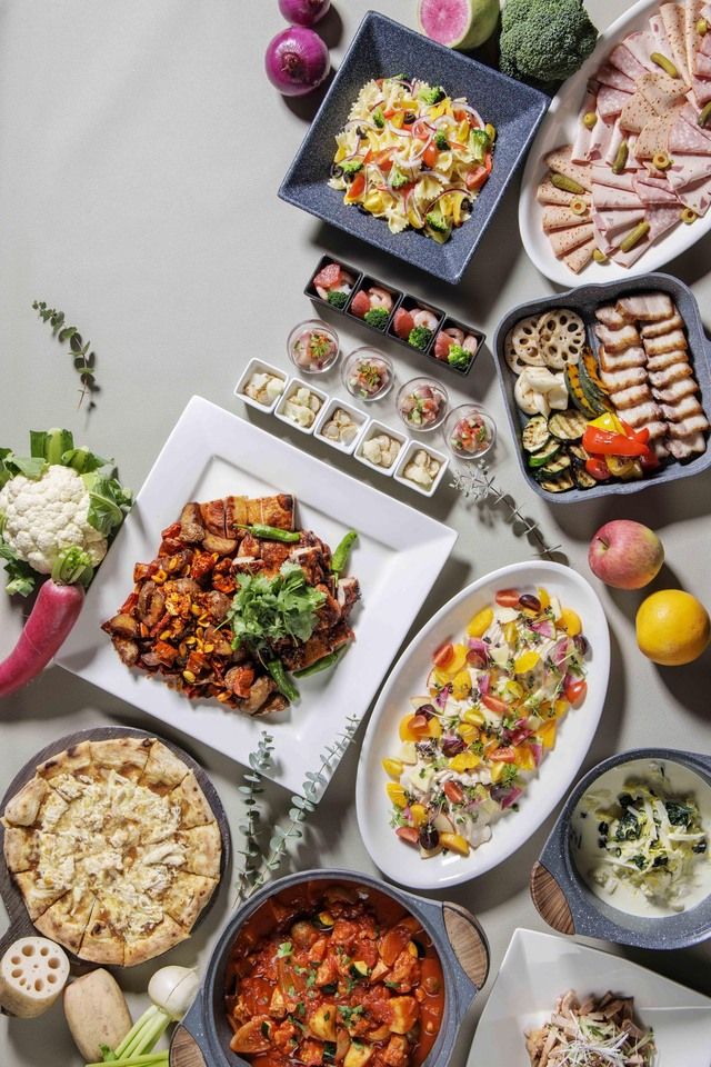 【1月5日后接受预订】全新创意自助餐~冬季~ 平日午餐自助餐 + 祝酒饮品任选一款