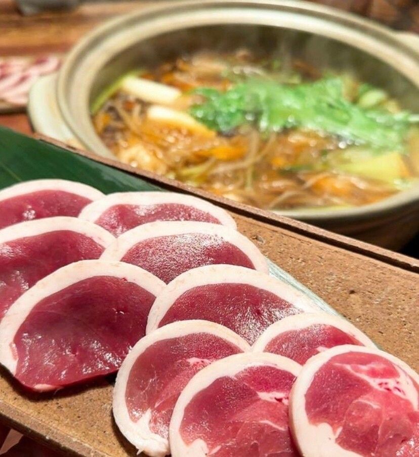 鴨鍋コース