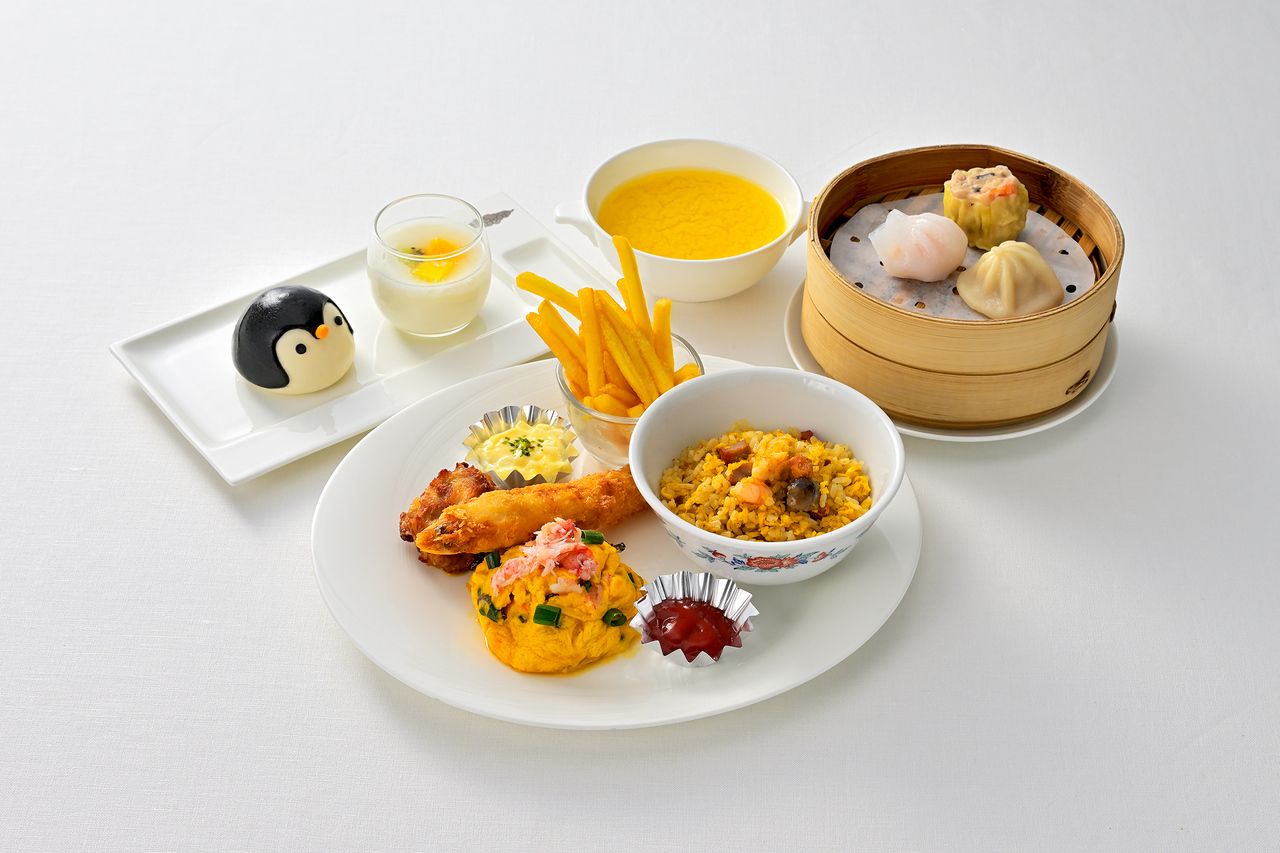 🔷Online prepayment🔷 Lunch set with dim sum (kids’ menu)
