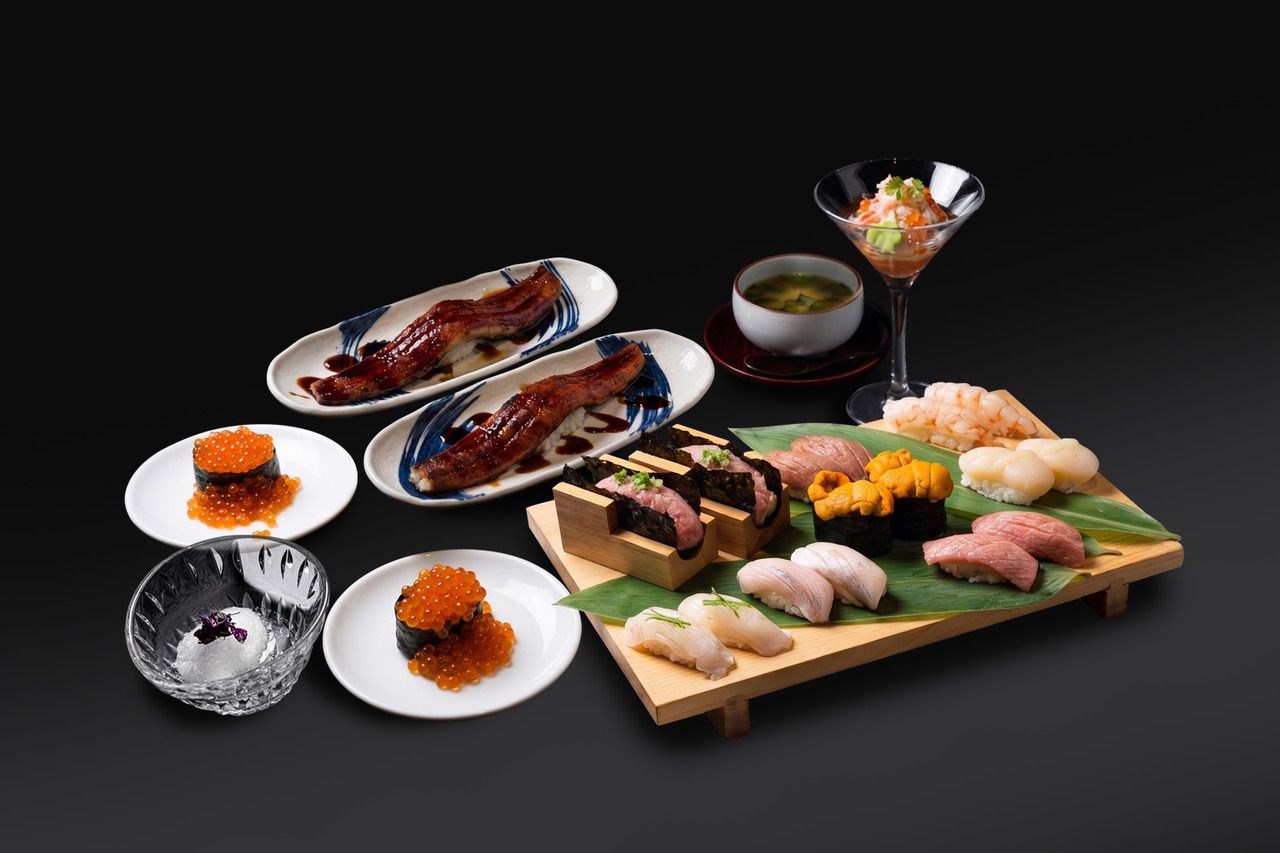 Okawari Sushi Lunch Course 
