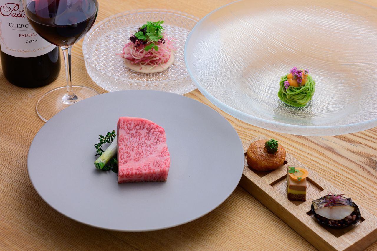 【ランチ】近江牛ステーキ＆近江牛ハンバーグコース