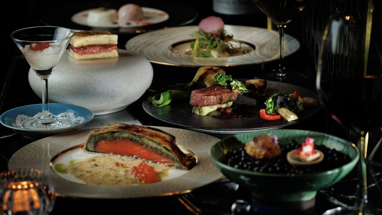 【ディナー】～HIKARI おまかせコース〜ペアリング付き（４杯）