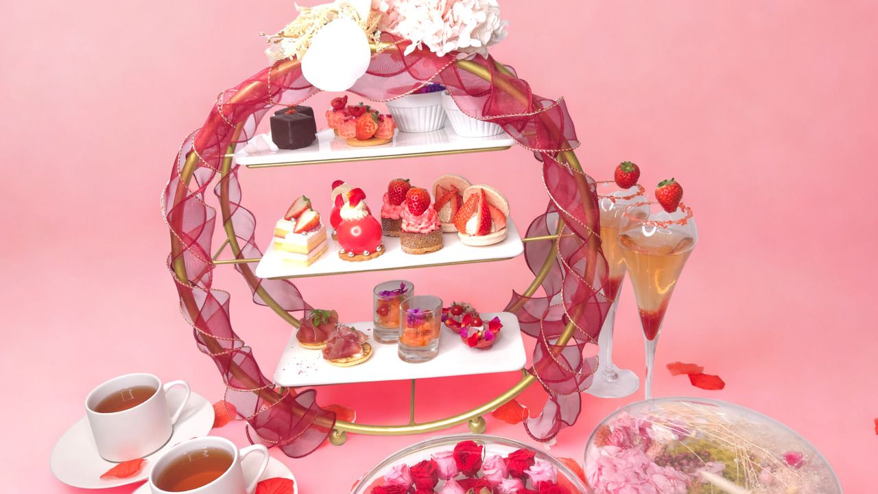 ストロベリー×チョコアフタヌンティー　(２/12～開催予定)