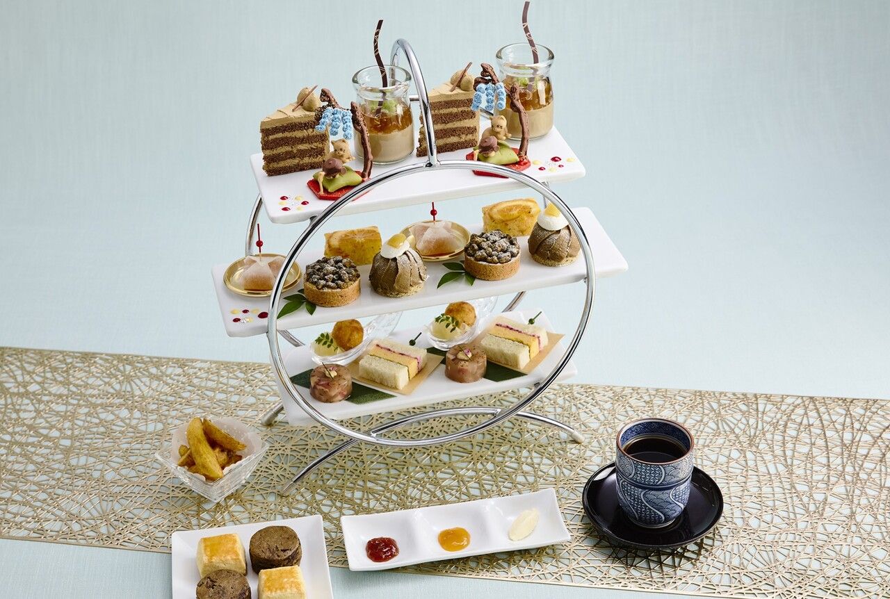 【WEB限定・平日17:00来店】ほうじ茶アフタヌーンティー