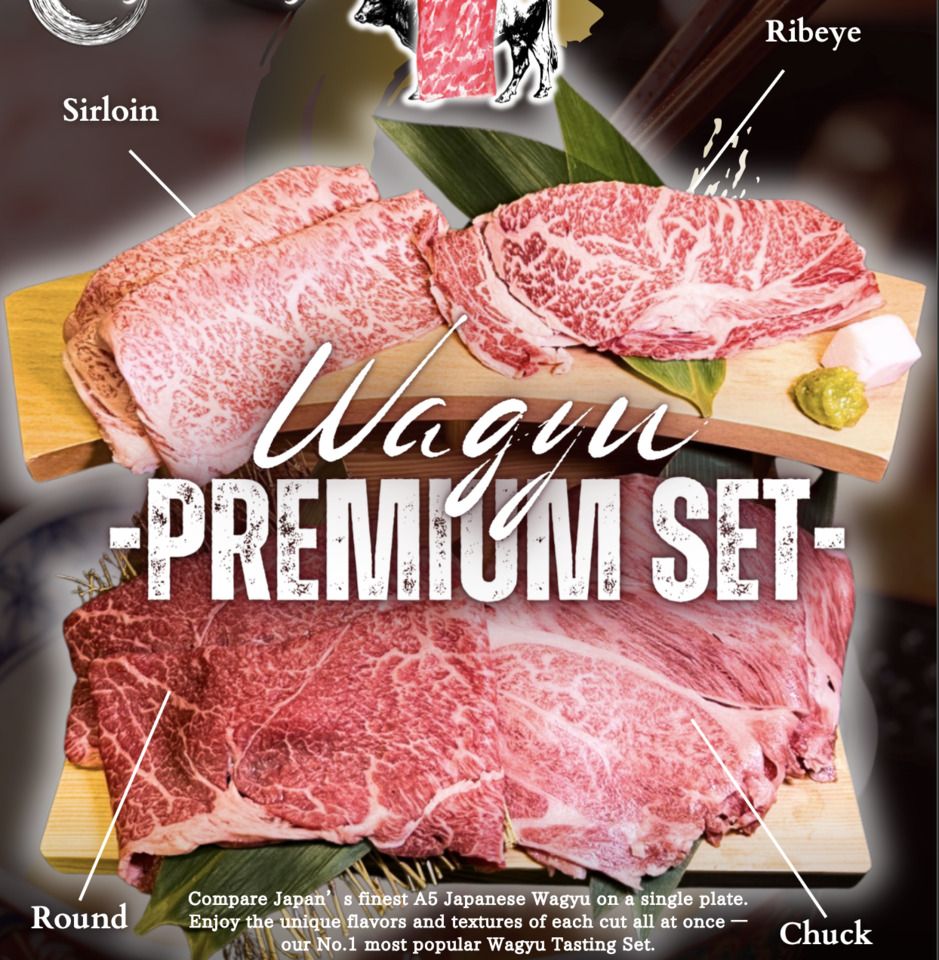 Conjunto Premium de Degustação Wagyu