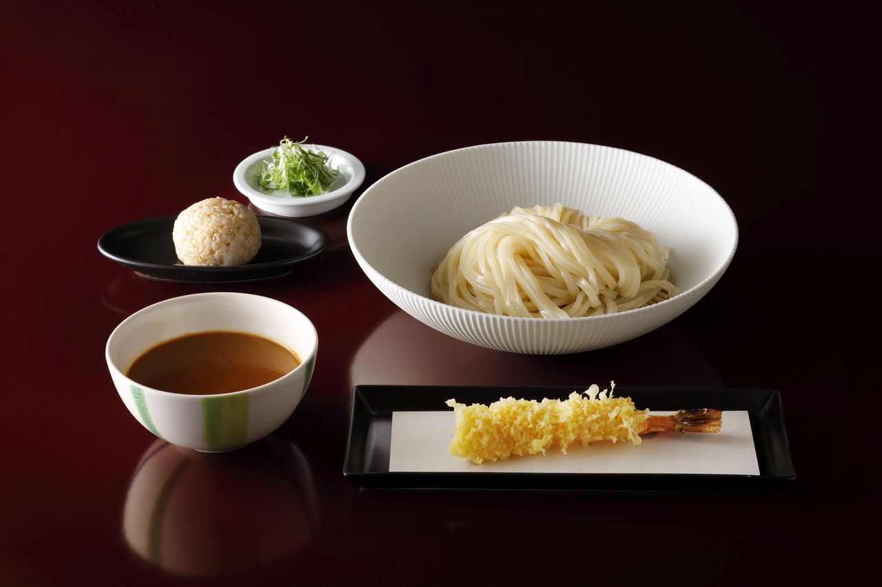 [Chilled  Udon with Curry Sauce] Lunch Set
