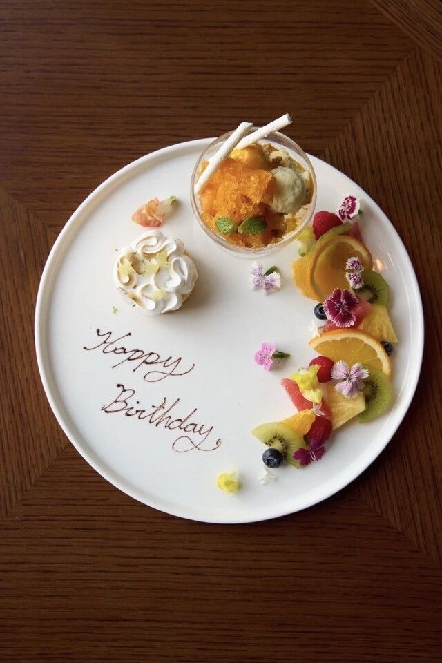 Dessert and Fruit platter