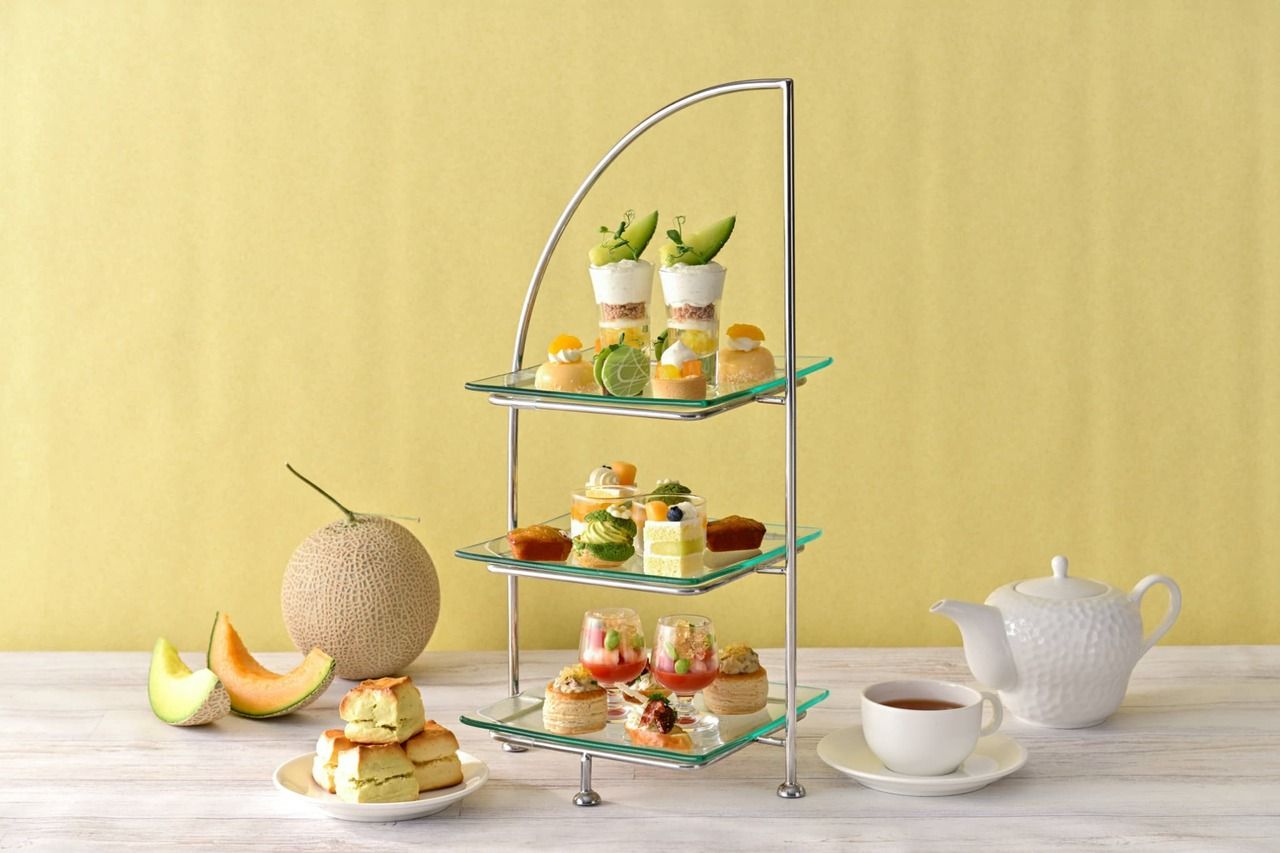 メロンのアフタヌーンティー＆25種のカフェフリー | 7,000円