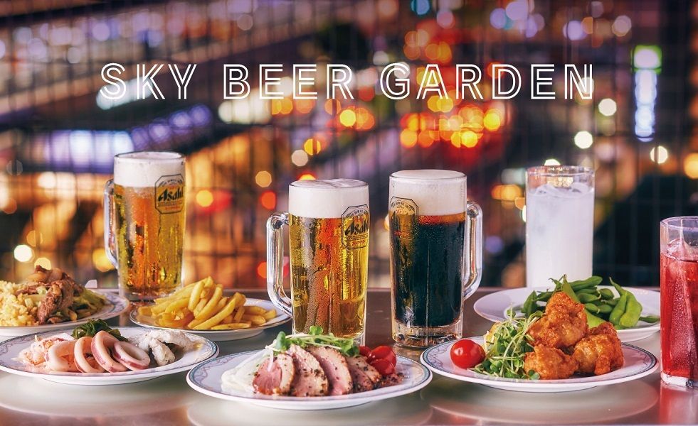  [Adult price] 7/17～9/26 (All Days)  Rooftop Sky Beer Garden：6,000 yen
