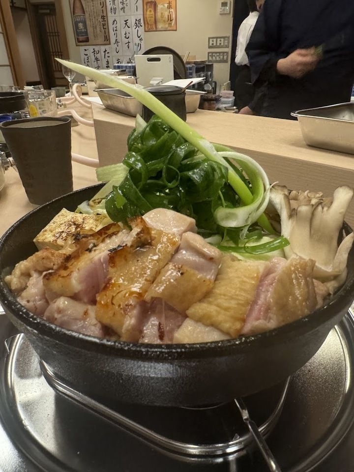 火锅天妇罗套餐（鸡肉寿喜烧）