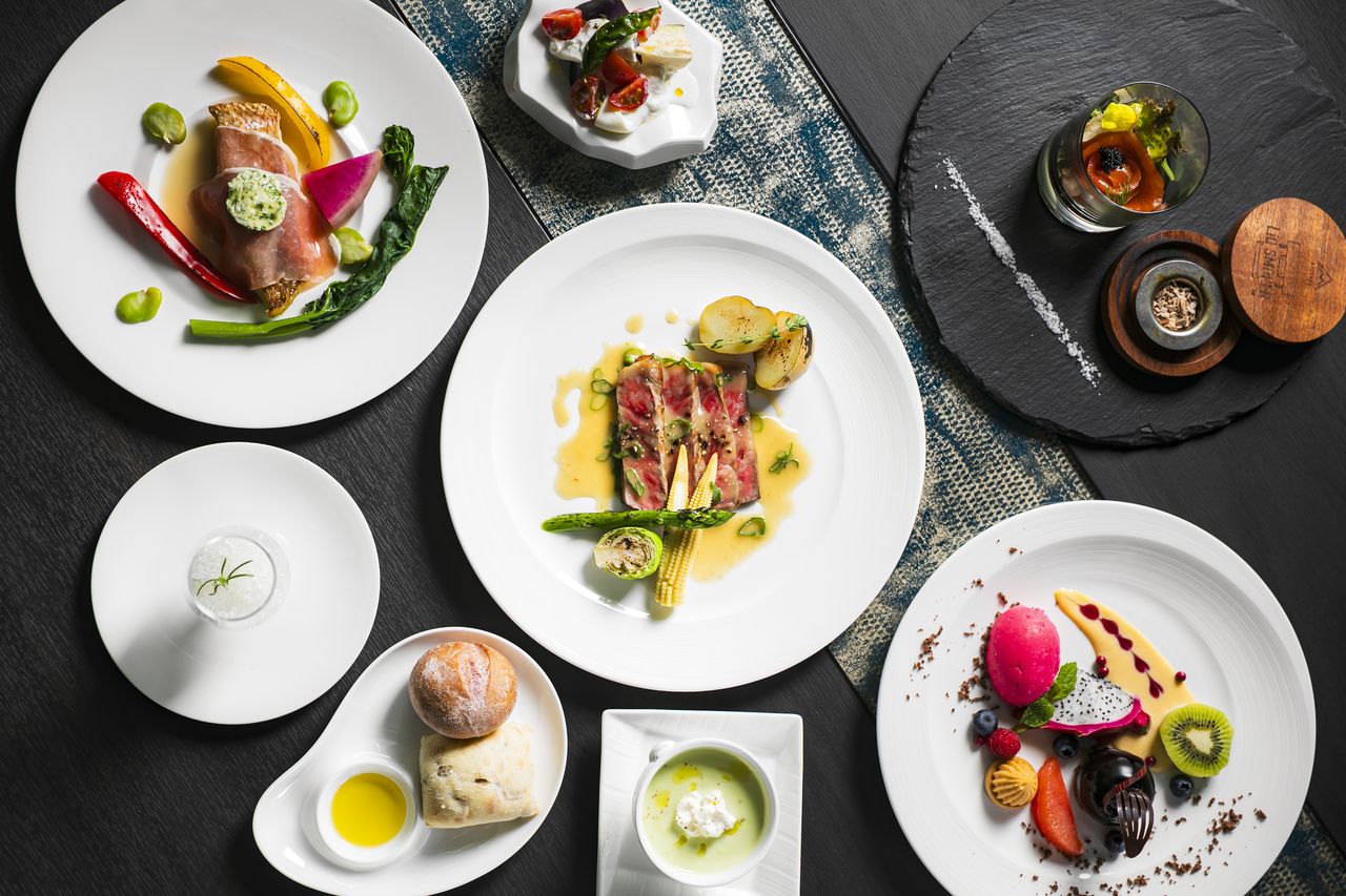 【Seasonal Flavors】Anniversary Dinner Course with Complimentary Rosé Sparkling Wine (Opening Celebration Offer)