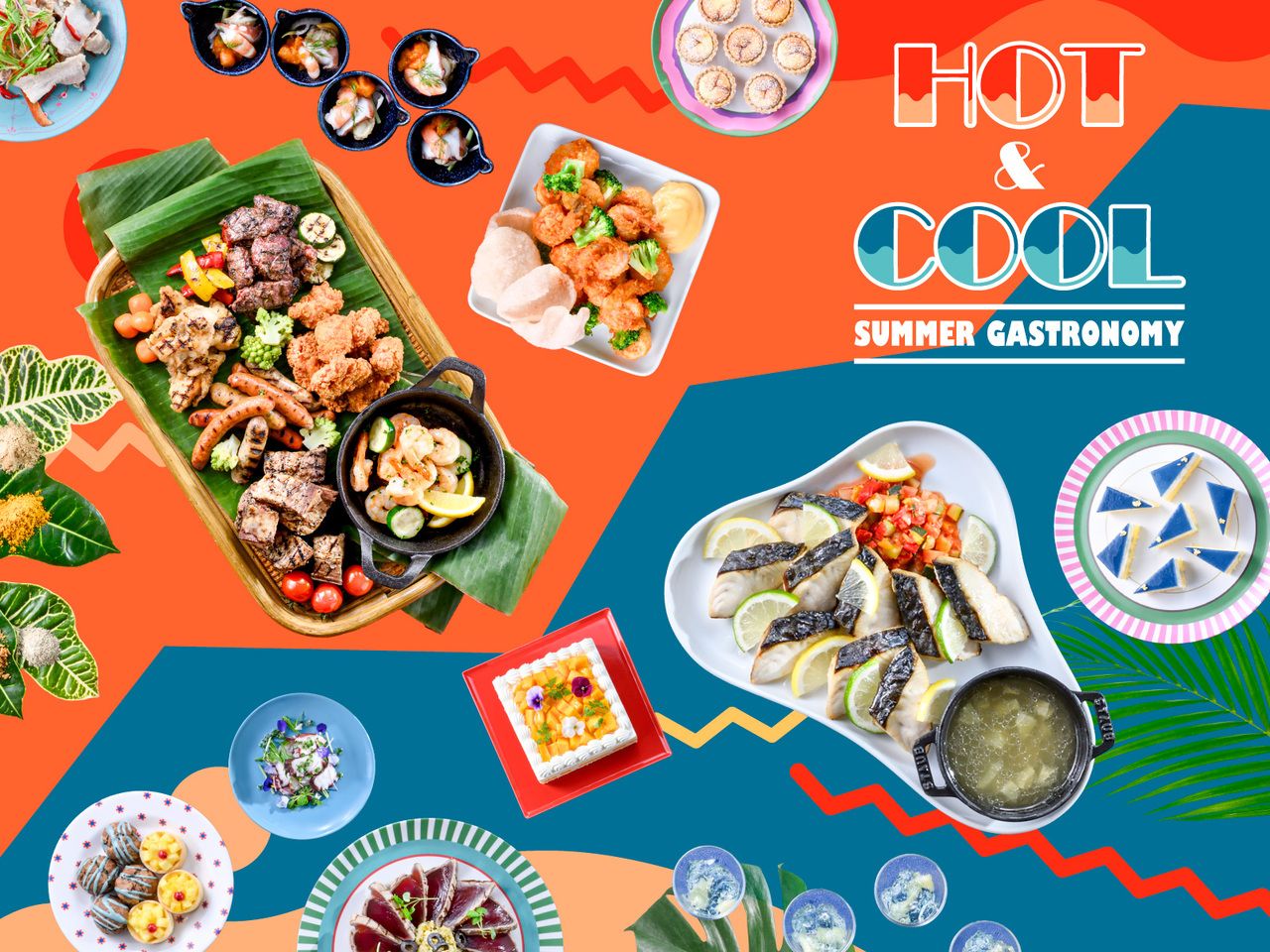 【점내・어른】HOT＆COOL SUMMER GASTRONOMY ～여름의 디너＆스위츠 뷔페～(7/17～9/17)