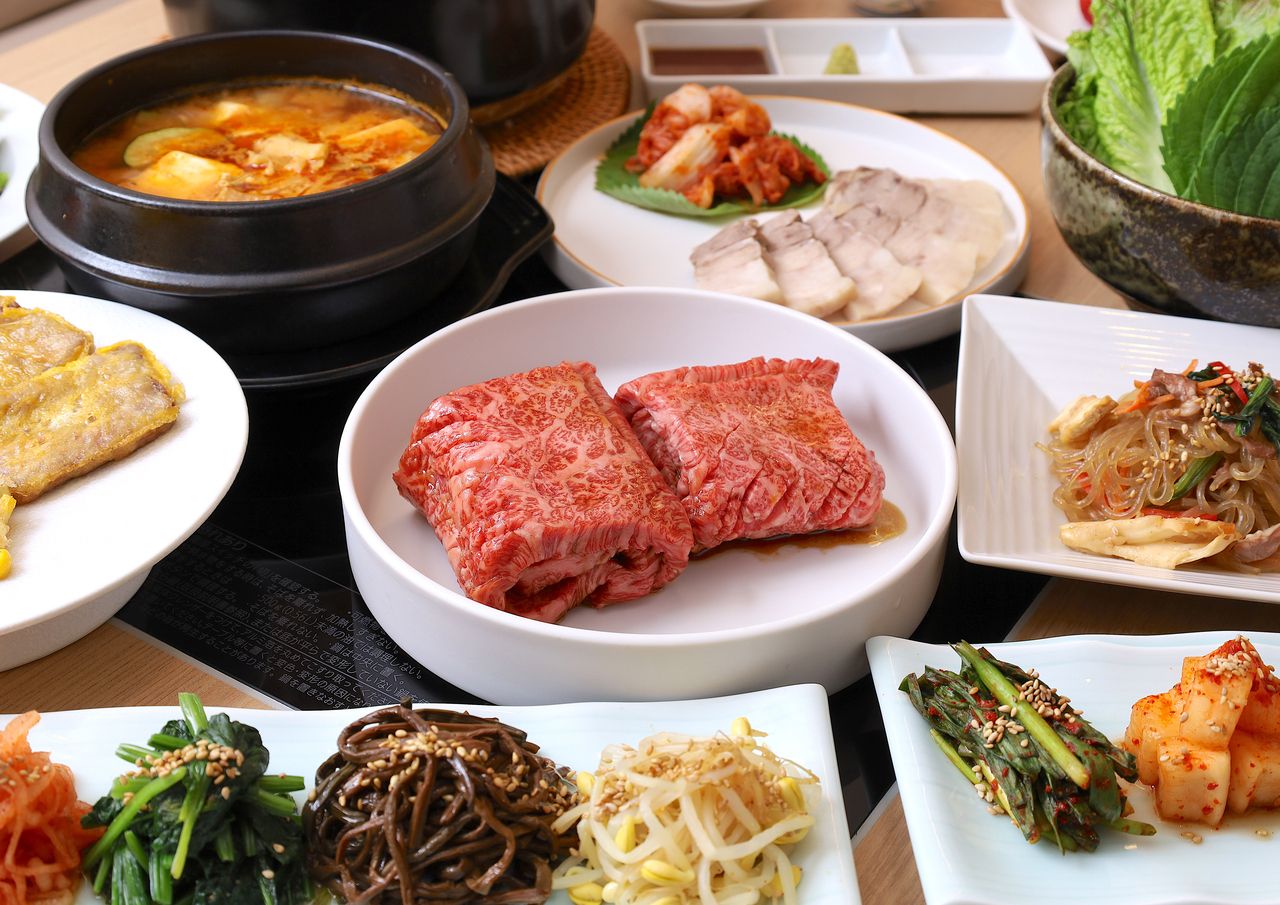 [Opening Celebration] Course featuring carefully selected virgin beef and Korean cuisine