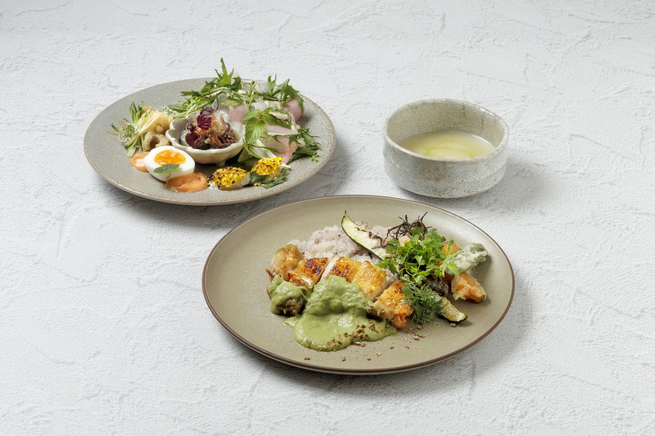 【ランチ】Hyssop's Hearty Lunch Set　デザート付き