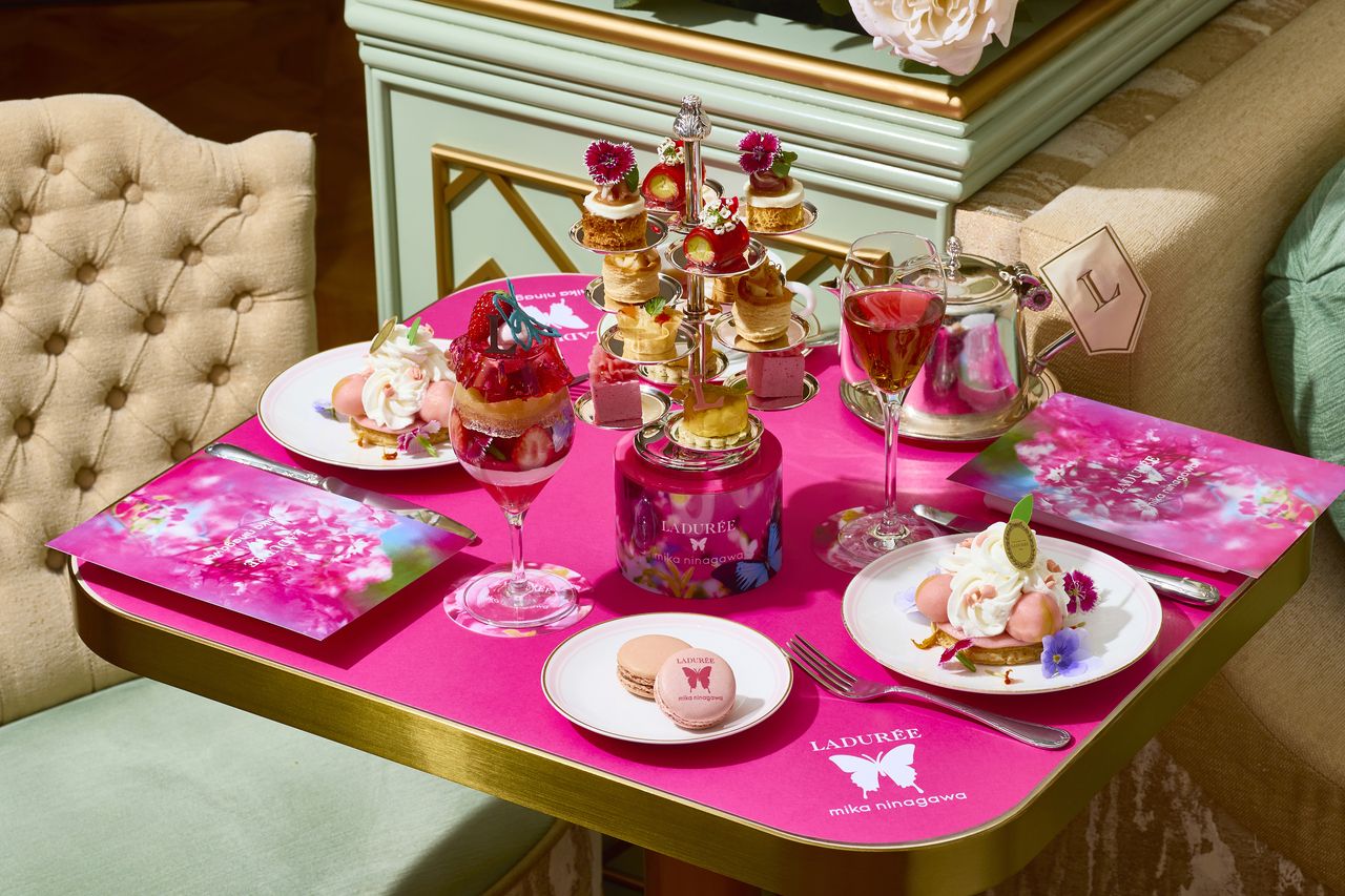 [Nighttime Special: Macaron Souvenir Included] mika ninagawa Afternoon Tea