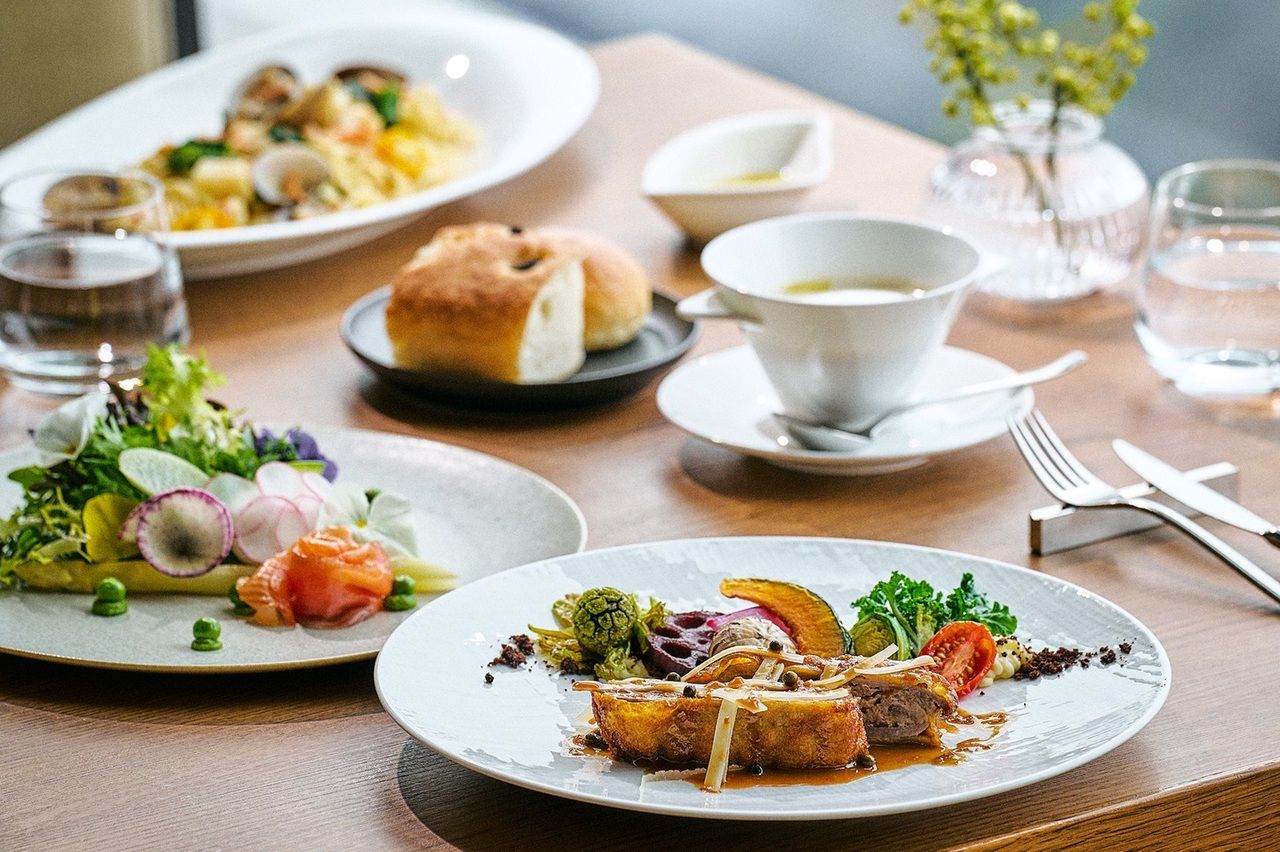 【会員さま Web限定プラン】　 90分フリーフロー付き Lunch Course（4品）