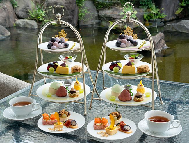 Grape Afternoon Tea ~Autumn Forest Tea Time~