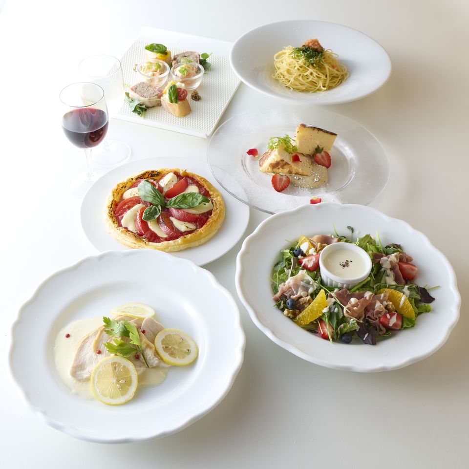 ☆普段のお食事に☆前菜からパイPIZZAやパスタまで楽しめるAliceシェアコース
