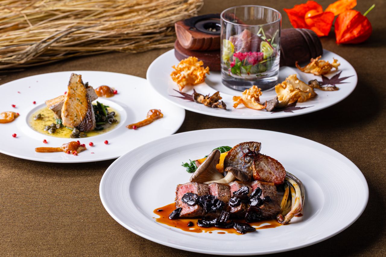【Welcome Drink】Anniversary Dinner Course with Rosé Sparkling Wine 