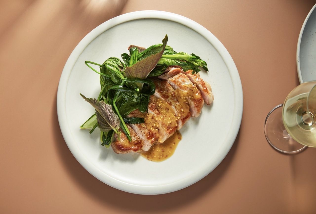bills Ginza 10th anniversary dinner course