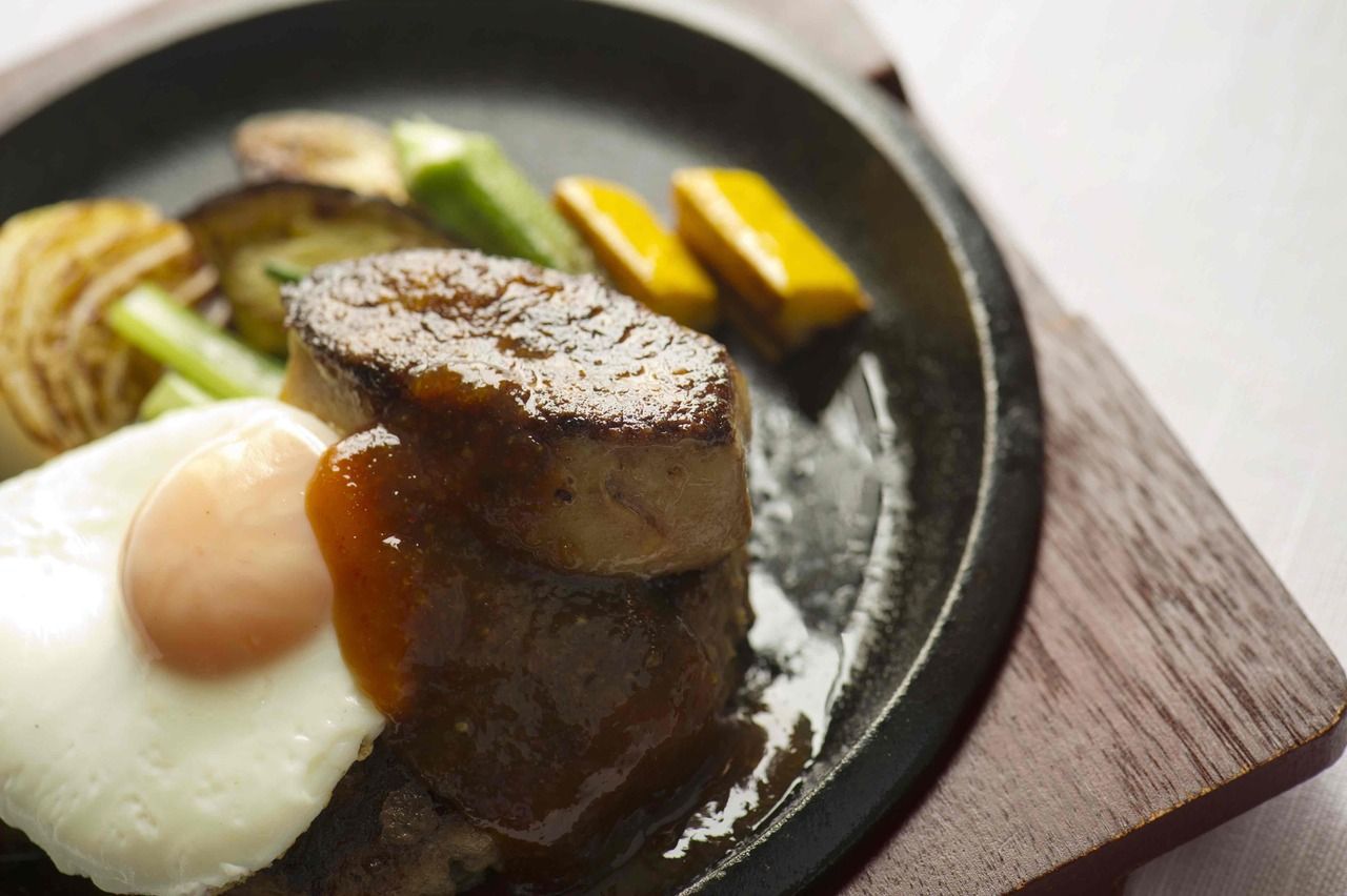 [Weekday Only LUNCH] Foie Gras Hamburger Lunch