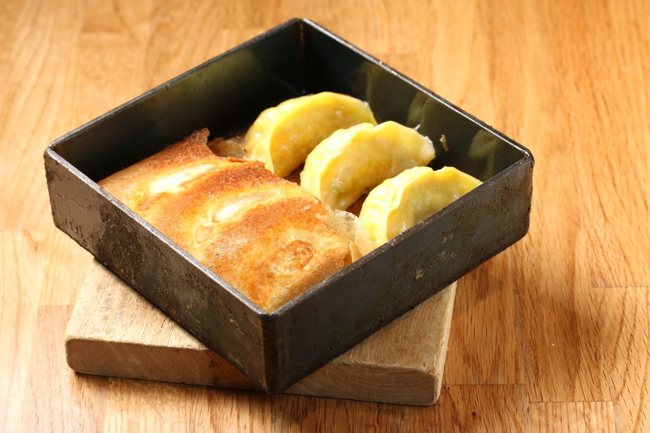 Oyama chicken, pumpkin feather dumplings