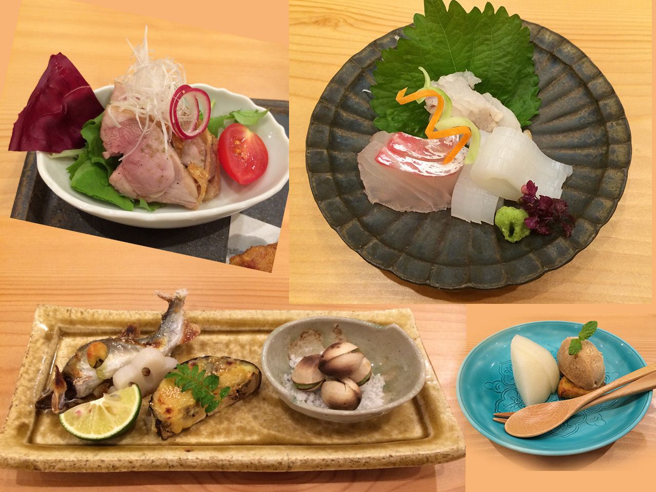 Lunch menu