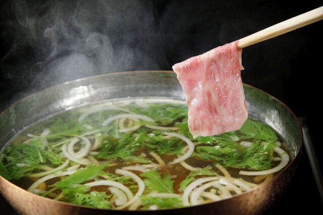 'Shabu-shabu' Kaiseki Course Cuisine　JPY 20,000 