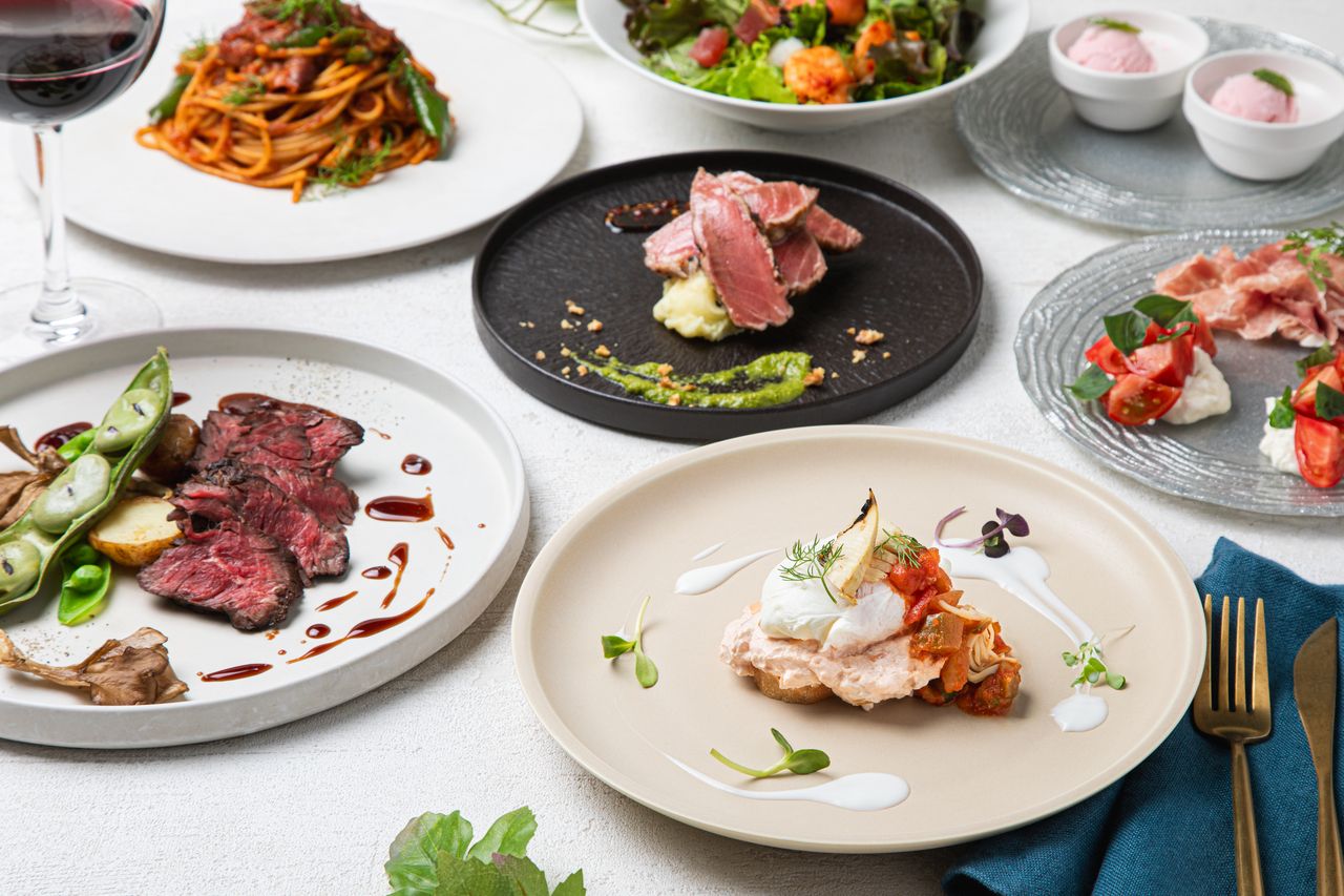 【Dinner】Seafood Italian Course 7dishes 4,480yen