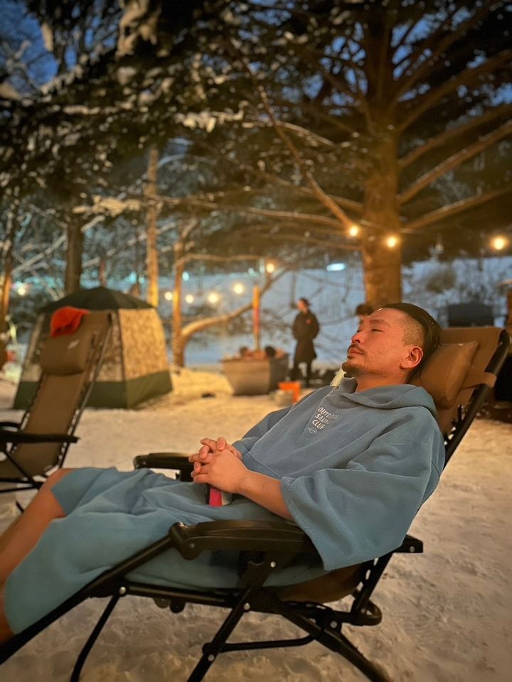 Optional sauna kit (for the first 5 people)