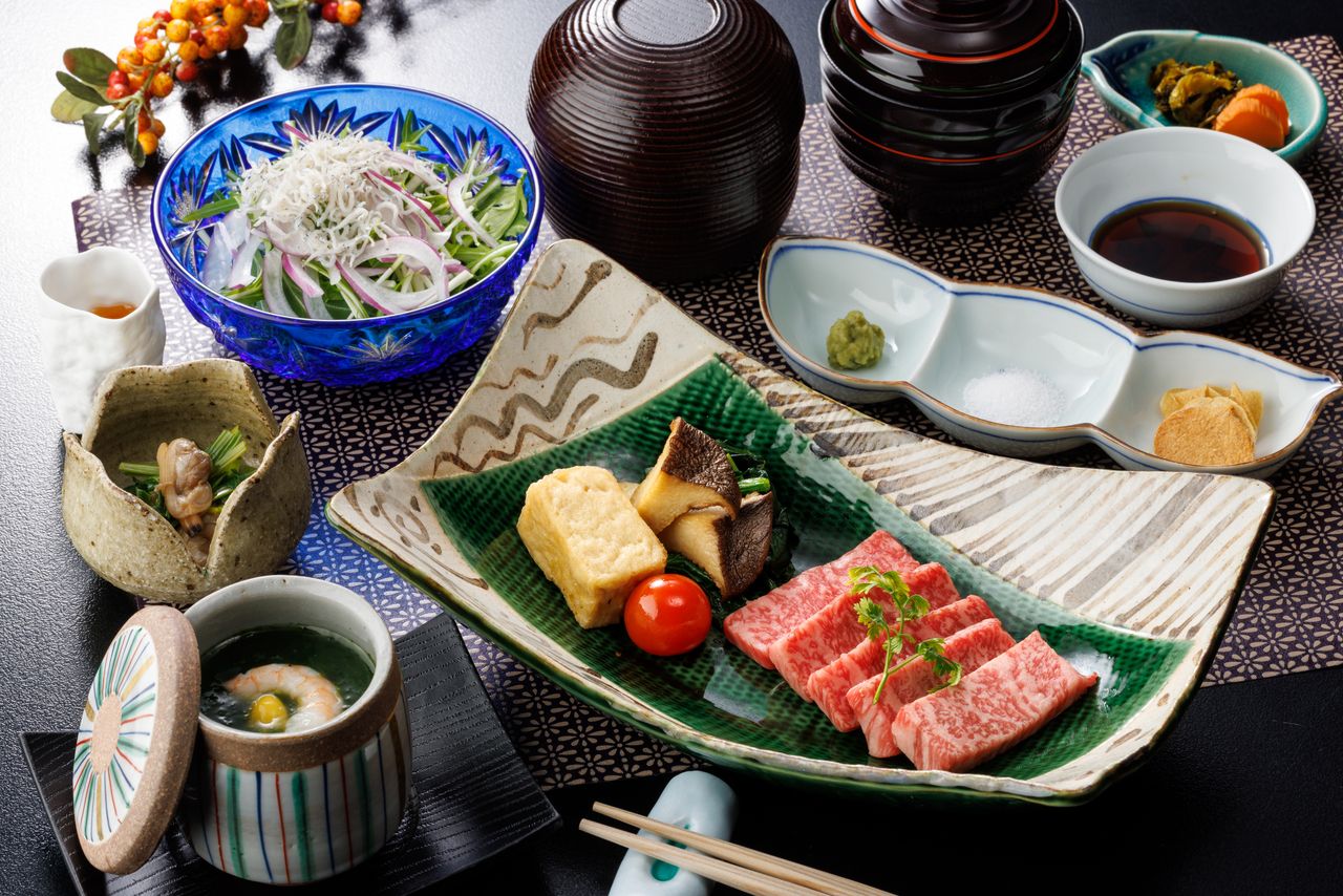 国産ステーキ膳