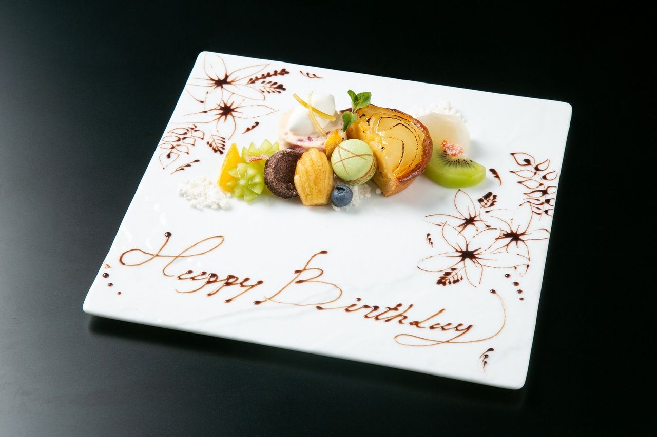 ランチ）記念日デザート