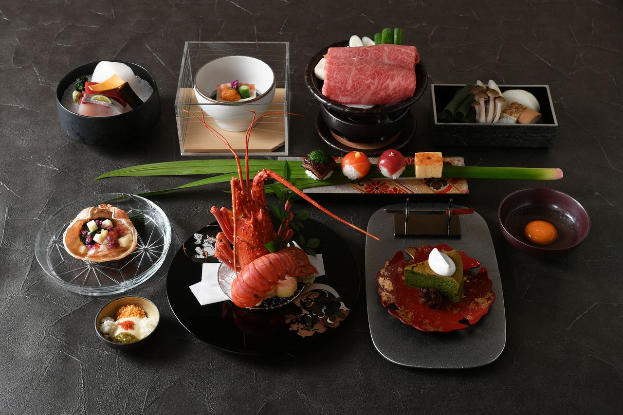  KABUTO Course (Sukiyaki/Tempura/Sushi etc)