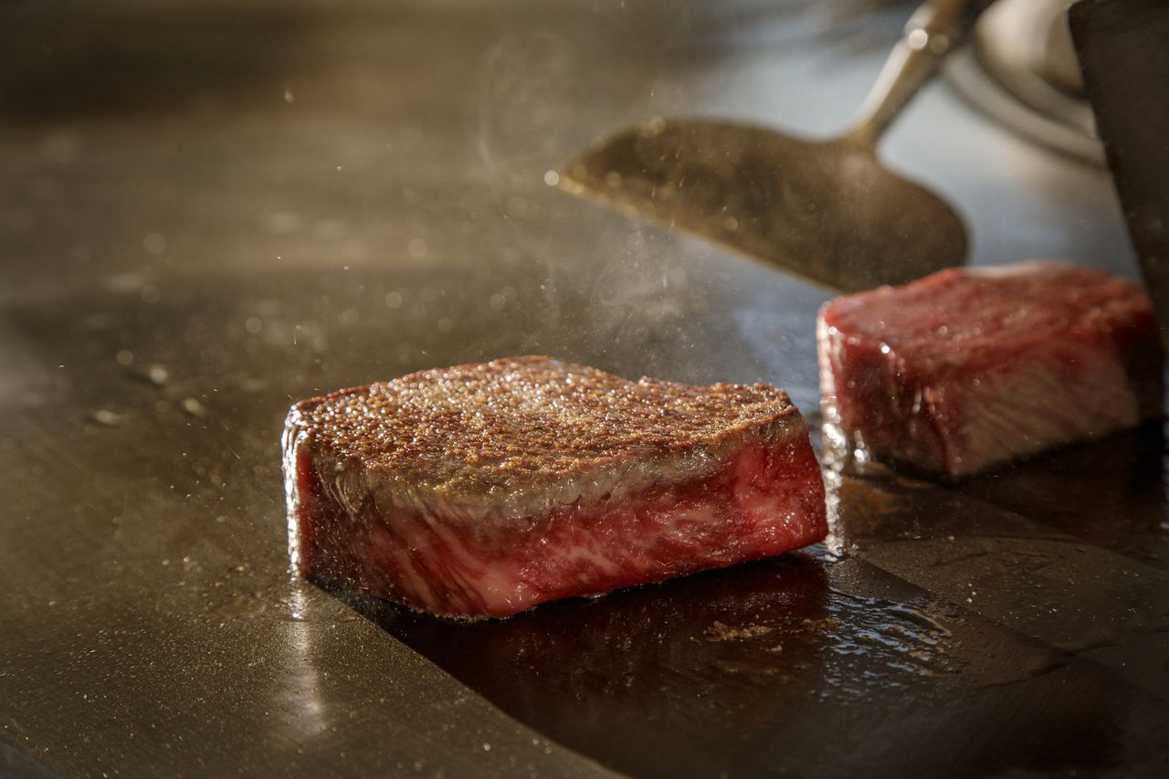 【オンライン・平日限定】鉄板焼き ランチコース