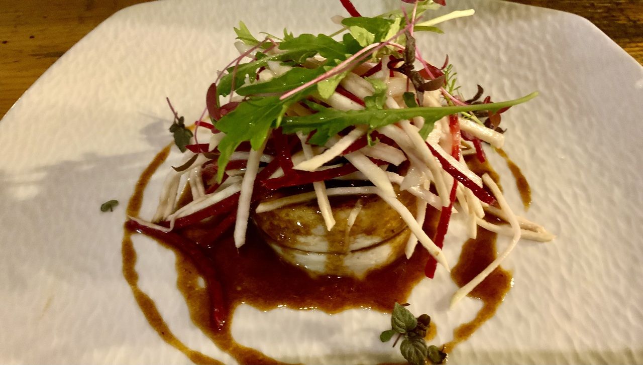 フリードリンクと7 Assiettes（お魚料理とお肉料理のダブルメインランチ）