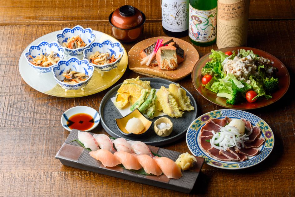 ～适合与朋友或熟人的聚会～怀石料理方案“花”